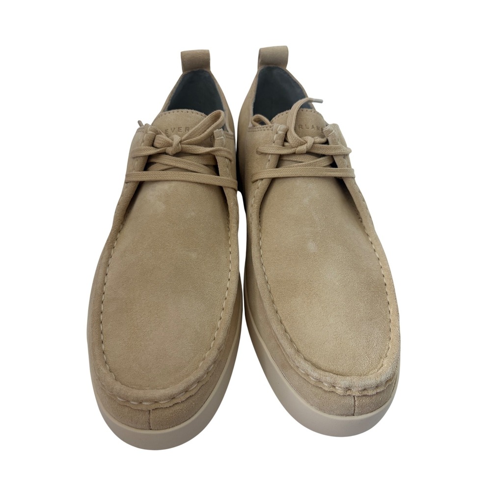 Everlane Mens Suede Desert Boot Wallabee Sand Beige 10.5 WLB-GRY 1121